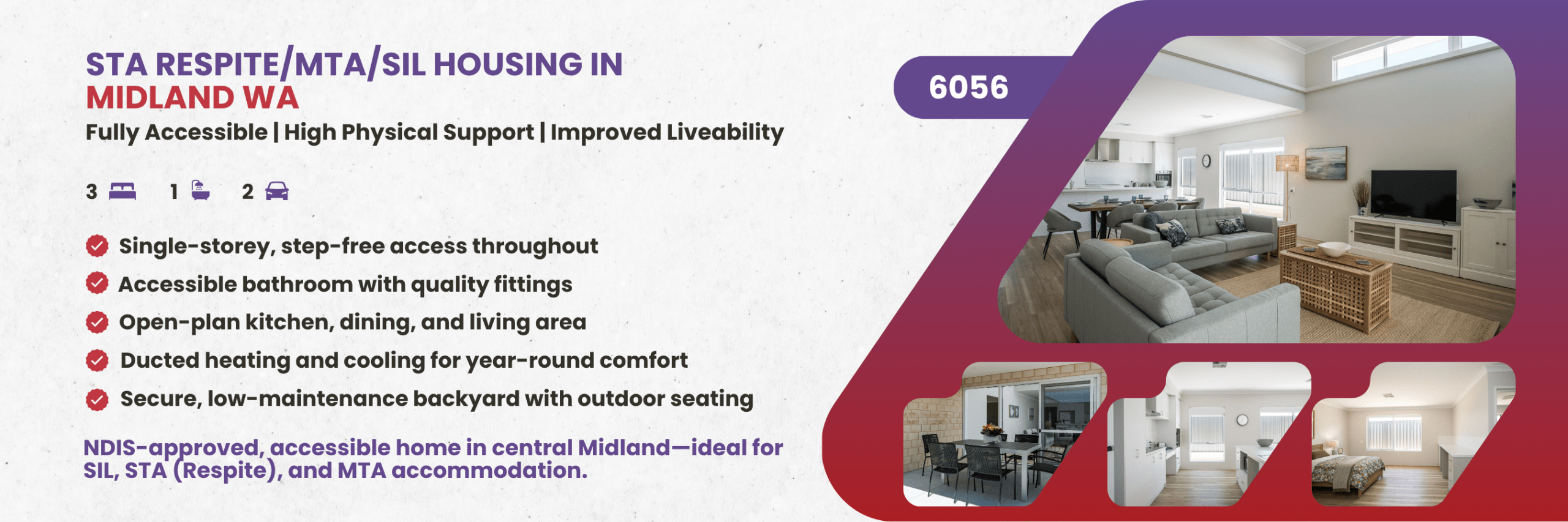 STA Respite/MTA/SIL Housing in Midland WA